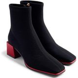 Gioseppo - Inger - Enkellaarsjes - Dierenprint - Blokhak in Lakleer