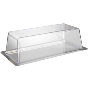 APS Dienblad met kap - 33x17x10 cm - Roestvrij staal - Rechthoekig - 520g