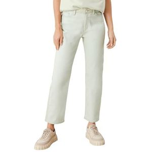 s.Oliver Damesbroek 120.10.202.26.180.2114396 7/8 KAROLIN Cropped, Light Green Stretc, 34