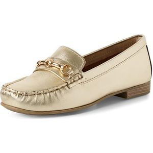 Marco Tozzi 2-24207-44 mocassin voor dames, goud, 37 EU, goud, 37 EU