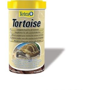 Tetra Tortoise hoofdvoer (enkel voer voor alle landschildpadden voor voedsel), 500 ml blikje