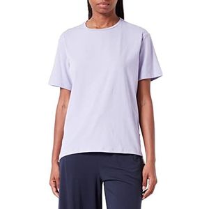 Marc O'Polo Body & Beach Dames W-shirt ronde hals pyjama top, lavendel, S
