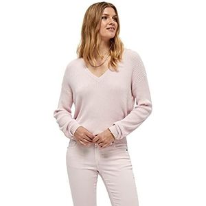 Desires Geisha Rib V-trui voor dames, Cradle Roze, XL