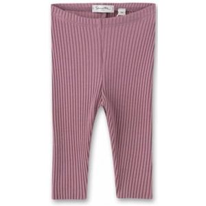 Sanetta Meisjesleggings roze | Hoogwaardige en elastische leggings van biologisch katoen voor meisjes Leggings met elastische tailleband | Kinderkleding, roze, 56 cm
