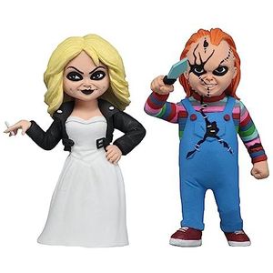 Pack 2 Actiefiguren Chucky en zijn vriendin 15Cm