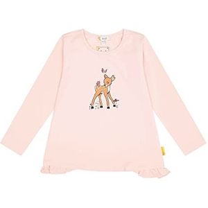 Steiff Girl's Mini Enchanted Forest Shirt, Silver PINK, 128