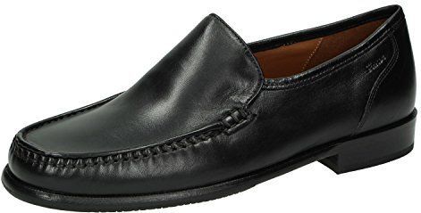 SIOUX - Carol - Mocassins - Zwart - Glad Leer