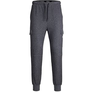 JACK & JONES Jpstgordon Jjair Cargo Sweat Pants Nb Trainingsbroek voor heren, Donkergrijze mix, XL