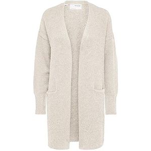 SELECTED FEMME Gebreide jas voor dames, alpaca, wolmix, berk, S