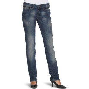 ESPRIT DE CORP P1C711 damesjeans, rechte pijpen, blauw (898), 29W x 32L