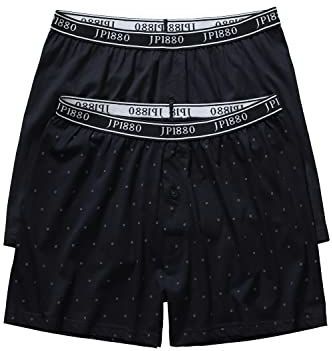 JP 1880 - FLEXNAMIC - Boxershorts - Zwart - 2-Pack