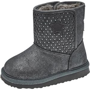 Chicco Laarzen met zijdelingse klittenbandsluiting, modieuze laarzen, metallic, 26 EU, Metaal., 26 EU