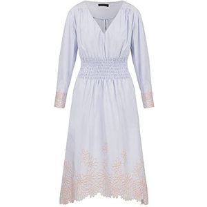 ApartFashion dames zomerjurk jurk, lichtblauw, wit, 46