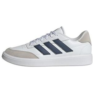 adidas Courtblock lage lage schoenen voor heren, Ftwr White Preloved Ink Legend Ink, 40 2/3 EU