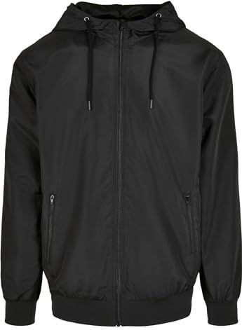 Build Your Brand Recycled Windrunner Jas