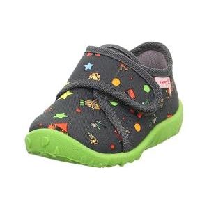 Superfit jongens spotty pantoffels, Grijs meerkleurig 2070, 18 EU