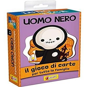 Lisciani Giochi - Ludoteca Le Cards voor kinderen, heren, zwart, gezelschapsspel, meerkleurig, 85798