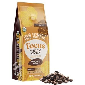 Four Sigmatic - Dark Roast - Oploskoffie - 12oz - Fair Trade - Organic