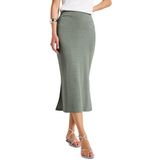 Street One Dames Glinsterende rok in Groen, in size: 38