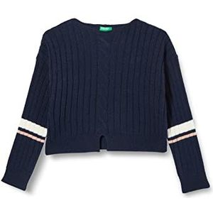 United Colors of Benetton Tricot G/C M/L 1076Q102F pullover, donkerblauw 252, L voor meisjes