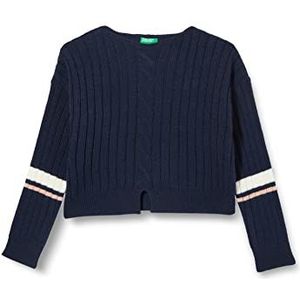 United Colors of Benetton Meisjestrui met lange mouwen en ronde hals, donkerblauw 252, 170 cm