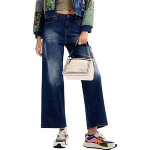 Desigual Demin_AIMAR, 5008 Denim Dark Blue, 42, blauw, 42