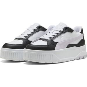 PUMA - Karmen II Idol - Sneakers - Wit/Zwart/Roze - Polyurethaan