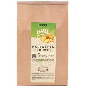 GRAU - het origineel - Gedroogde groenten voor BARFen voor honden - Aardappelblokjes, 1 st. (1 x 1,2 kg)