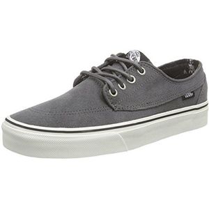 Vans Unisex Volwassenen Brigata Low-Top Sneakers, Grijze woestijn stam, 42.5 EU