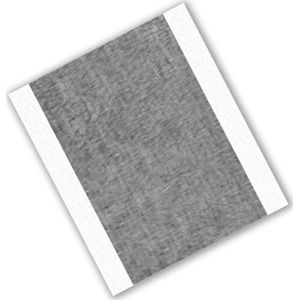 TapeCase 3380 aluminiumfolie, 3 m plakband, -30 tot 260 graden, dikte 0,0033"", 5,1 cm lang, 1,3 cm breed, 25 stuks