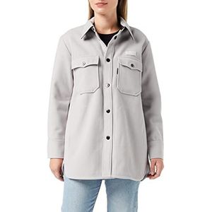 G-STAR Raw Boyfriend Overhemden voor dames, grijs (Cool Grey D22178-d200-1295), L