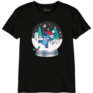Disney T-shirt voor jongens, Zwart, 10 Jaar