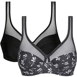 DIM - Generous - Omsluitende BH - Zwart - Set van 2