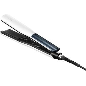 DREAME AuraSteam Straight,Stijltang met stoominfusie,Gladde en krullende stijlen,Uitgebreid paneel, 3D flexibele plaat,Stoom met dubbele rij,Afneembare watertank,Watertank van 20 ml