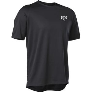 Fox Racing Ranger Power Dry Mountainbike-shirt met korte mouwen, zwart, S