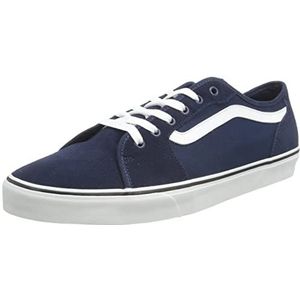 Vans Mn Filmore Decon heren Sneaker, Suede Canvas Jurk Blues Wht, 50 EU