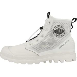 Palladium Uniseks Pampa enkellaars, Star White, 47 EU, Star White., 47 EU