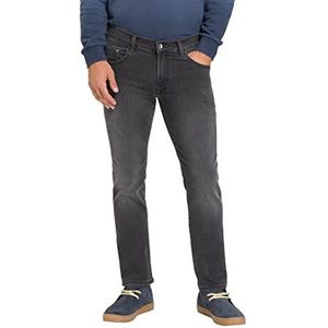 Pioneer - Heren Jeans - Donkergrijs - Reguliere Pasvorm