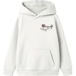 Hoodie - Regular Fit - Geborstelde Sweatstof - Lange Mouwen - Kangoeroezak