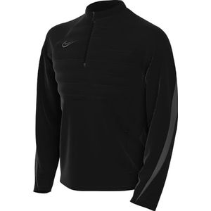 Nike Unisex Kids Long Sleeve Top K Nk Tf Acd Drl Top Ww, zwart/antraciet/reflecterend zilver, FJ6181-010, M