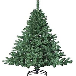 Kunstkerstboom groen - hoogte 1,50 m - 320 takken - premium kwaliteit