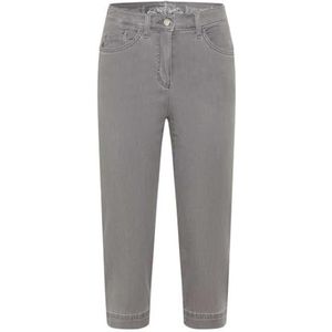 Raphaela by Brax Lora Capri Super Light Denim Capri, 03 grijs, 29W / 32L
