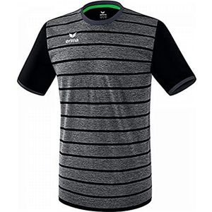 Erima uniseks-volwassene Roma shirt (6132005), zwart/slate grey, L