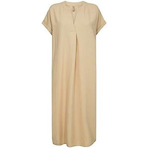 SOYACONCEPT Dames SC-INA 35 damesjurk, zand, X-Large, zand, XL