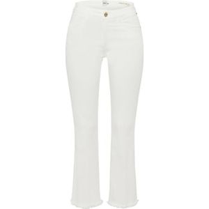 Brax Dames Style.Shakira S Free to Move Light verkorte jeans, wit (99), 34W / 32L