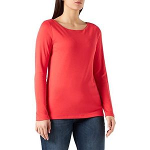 Street One T-shirt voor dames, Gebogen Raspberry, 38