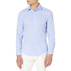 Seidensticker Slim twill hemd voor heren met lange mouwen