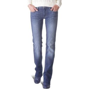 Le temps des cerises 302 Basic Jeans – recht/normaal – Used – dames - - W30/L32