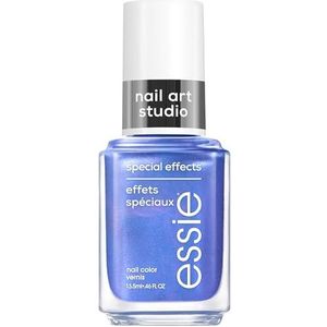 Essie Nagellak – nr. 33 reality reflection, professionele effectnagellak in metallic blauw, hoogwaardig en duurzaam, 13,5 ml