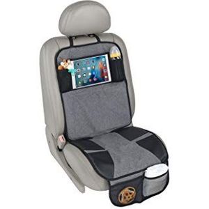 Altabebe AL4016 autostoelonderlegger met iPad/tabletvak, grijs, 500 g